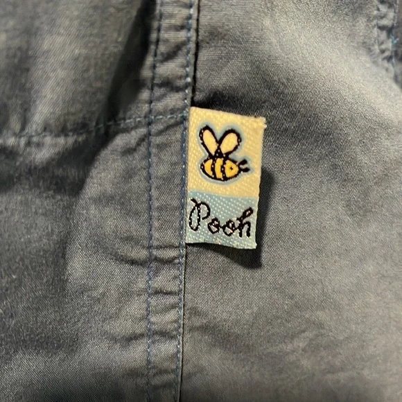 - Disney Pooh @ Disney button down blue shirt - Picture 5 of 11